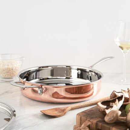 Copper sauté pan - Custom Wood Designs