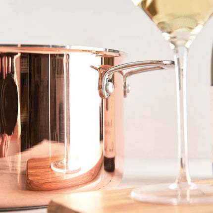Copper saucepan - Custom Wood Designs