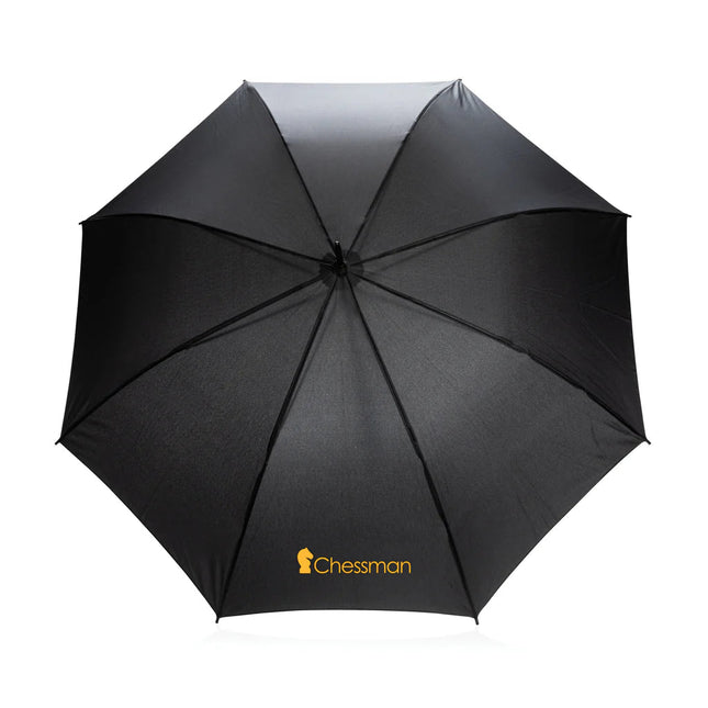 23" Impact AWARE™ RPET 190T standard auto open umbrella - hospitality