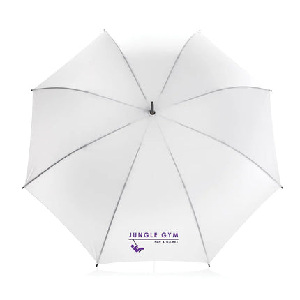 23" Impact AWARE™ RPET 190T standard auto open umbrella - hospitality