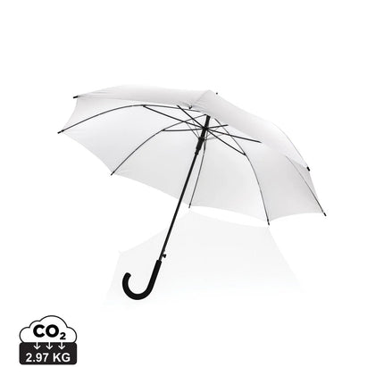 23" Impact AWARE™ RPET 190T standard auto open umbrella - hospitality