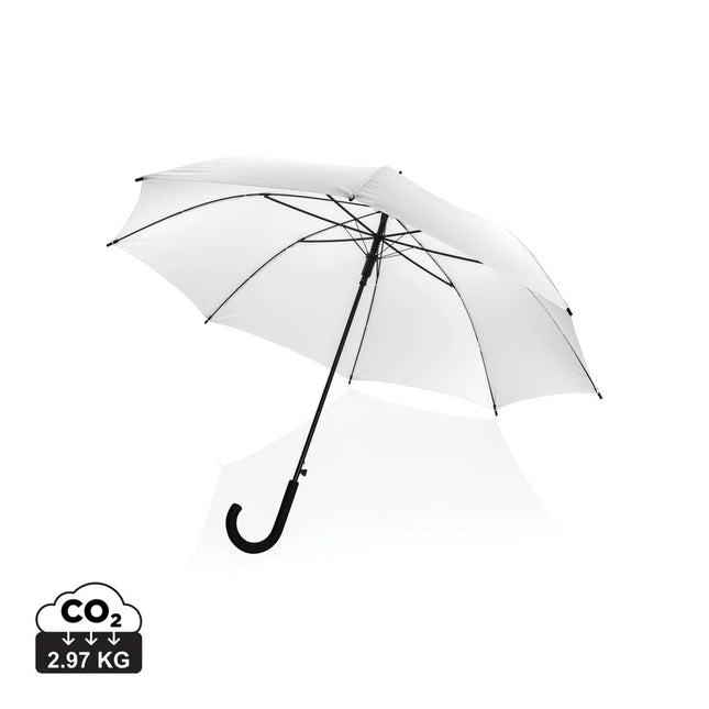 23" Impact AWARE™ RPET 190T standard auto open umbrella - hospitality