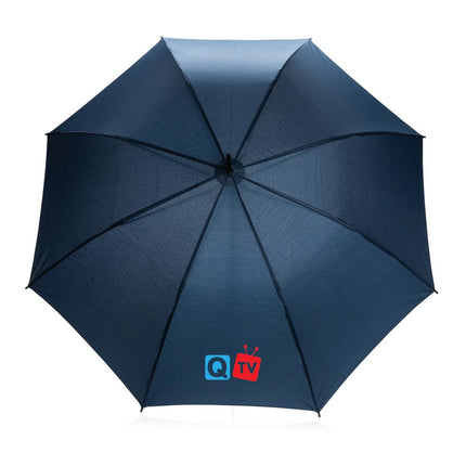 23" Impact AWARE™ RPET 190T standard auto open umbrella - hospitality