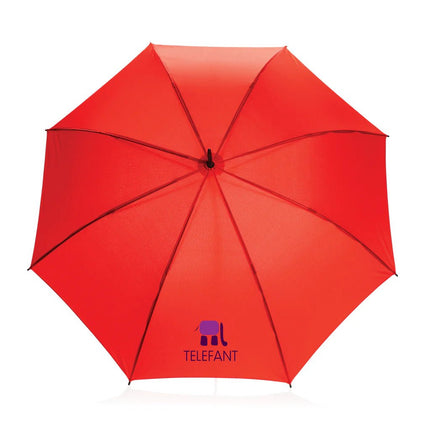 23" Impact AWARE™ RPET 190T standard auto open umbrella - hospitality