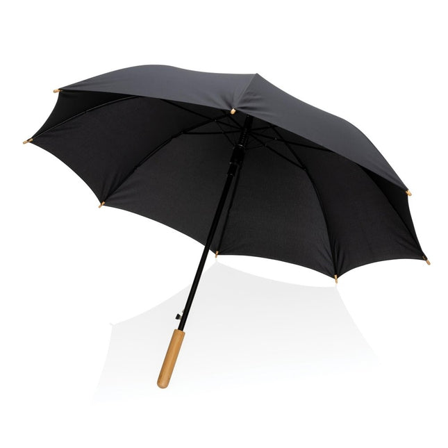 23" umbrella with bamboo handle pack of 12 - hospitality
