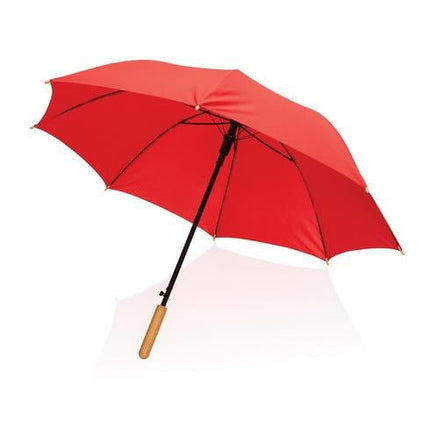23" umbrella with bamboo handle pack of 12 - hospitality
