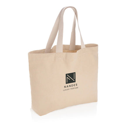 240 gsm r canvas large tote undyed - hospitality