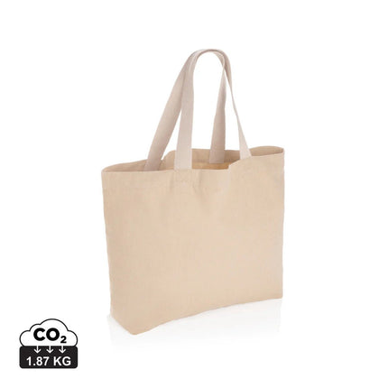 240 gsm r canvas large tote undyed - hospitality