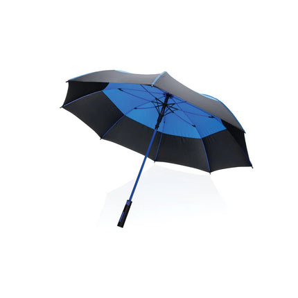 27" Impact AWARE™ RPET 190T auto open stormproof umbrella - hospitality