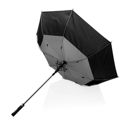 27" Impact AWARE™ RPET 190T auto open stormproof umbrella - hospitality