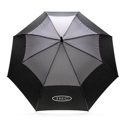 27" Impact AWARE™ RPET 190T auto open stormproof umbrella - hospitality