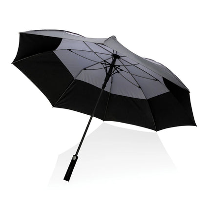 27" Impact AWARE™ RPET 190T auto open stormproof umbrella - hospitality