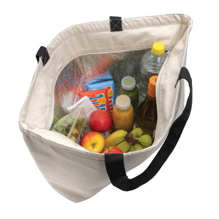 285 gsm canvas large cooler tote undyed - hospitality