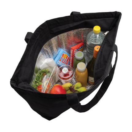 285 gsm canvas large cooler tote undyed - hospitality