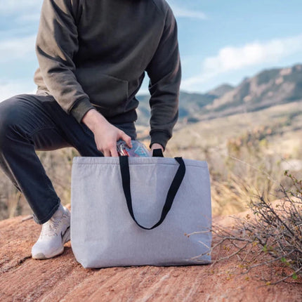 285 gsm canvas large cooler tote undyed - hospitality