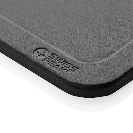 3 in 1 RCS recycled PU wireless charger desk tray - hospitality