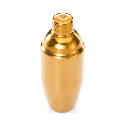 3-Pc Japanese Cocktail Shaker Set, Gold plated - hospitality