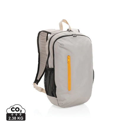 300D RPET casual backpack - hospitality