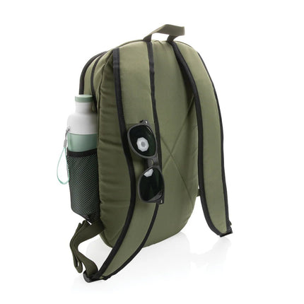 300D RPET casual backpack - hospitality