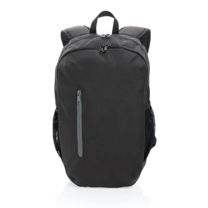 300D RPET casual backpack - hospitality