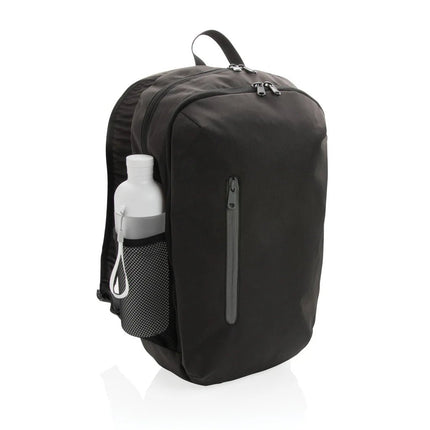 300D RPET casual backpack - hospitality