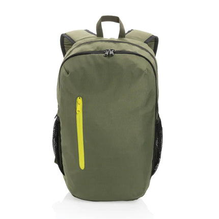 300D RPET casual backpack - hospitality