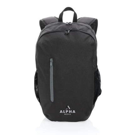 300D RPET casual backpack - hospitality
