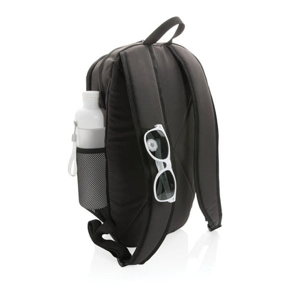 300D RPET casual backpack - hospitality