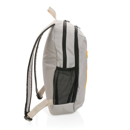 300D RPET casual backpack - hospitality
