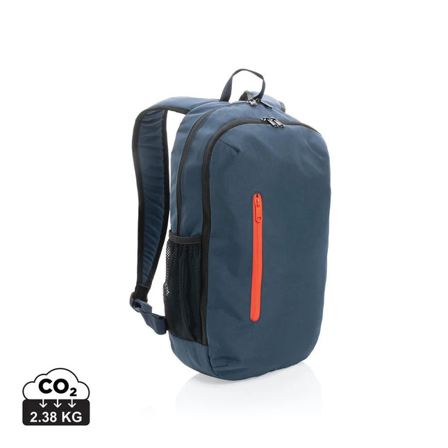 300D RPET casual backpack - hospitality