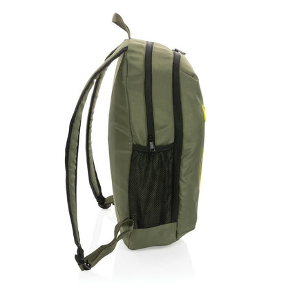 300D RPET casual backpack - hospitality