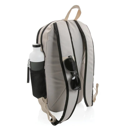 300D RPET casual backpack - hospitality