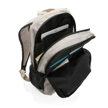 300D RPET casual backpack - hospitality