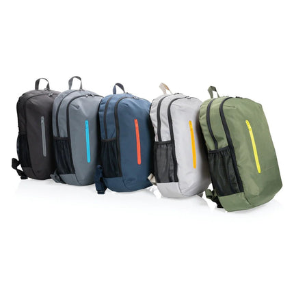 300D RPET casual backpack - hospitality