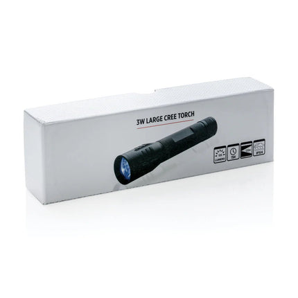 3W large CREE torch - hospitality