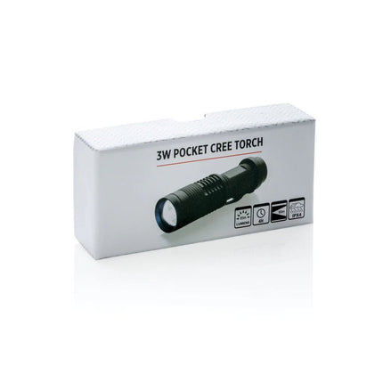 3W pocket CREE torch - hospitality