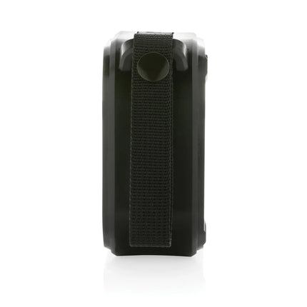 3W RCS recycled plastic wireless sunwave solar speaker - hospitality