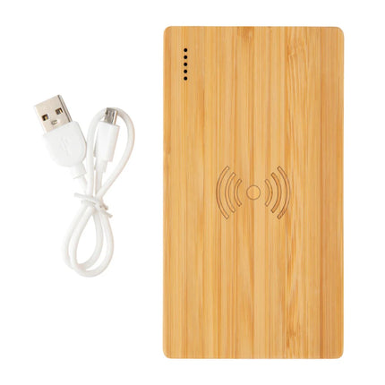 4.000 mAh wireless 5W Powerbank - hospitality