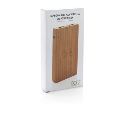 4.000 mAh wireless 5W Powerbank - hospitality