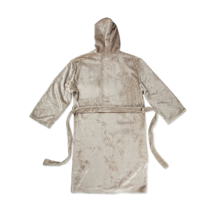 Louis luxury plush GRS RPET robe size S-M - Custom Wood Designs