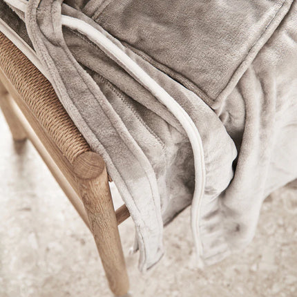 Louis luxury plush RPET robe size L-XL - Custom Wood Designs
