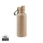 Stainless steel / greige / 22.2 x ø 7.1 cm