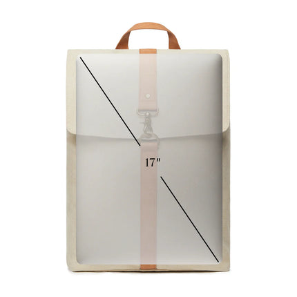 Bosle backpack GRS recycled canvas - Custom Wood Designs
