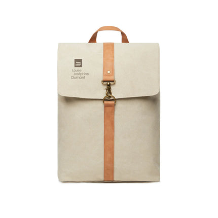 Bosle backpack GRS recycled canvas - Custom Wood Designs