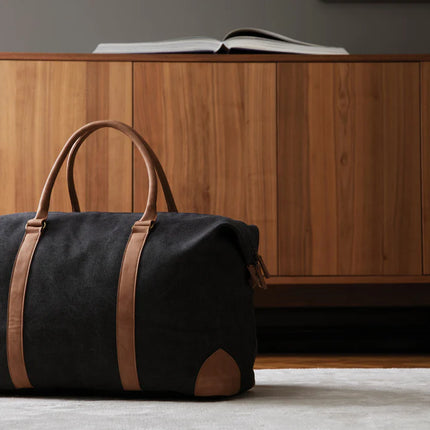 Bosle RCS recycled canvas duffelbag - Custom Wood Designs