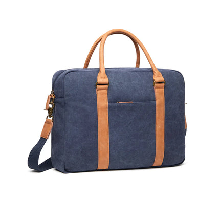 Bosle RCS recycled canvas computer bag - Custom Wood Designs