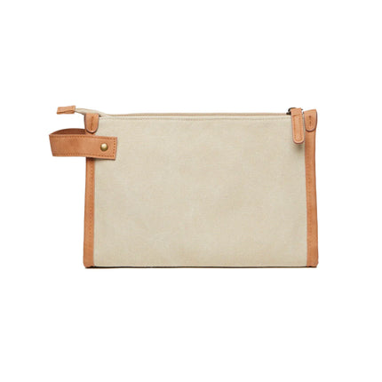 Bosle GRS recycled canvas toiletry bag - Custom Wood Designs
