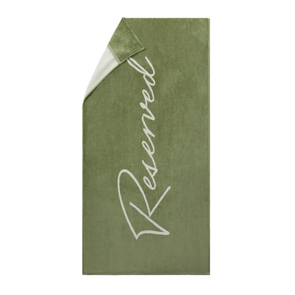 Outdoor Vinga Ascot Collection Premium 450 GSM cotton towel with soft, absorbent fabric and stylish design.