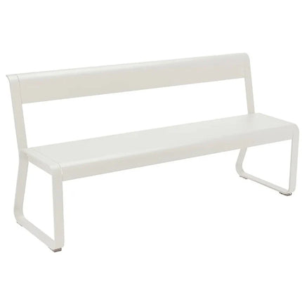Fermob Bellevie outdoor garden bench with backrest