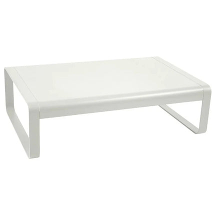 Fermob Bellevie low aluminum lounge table measuring 103x75 cm